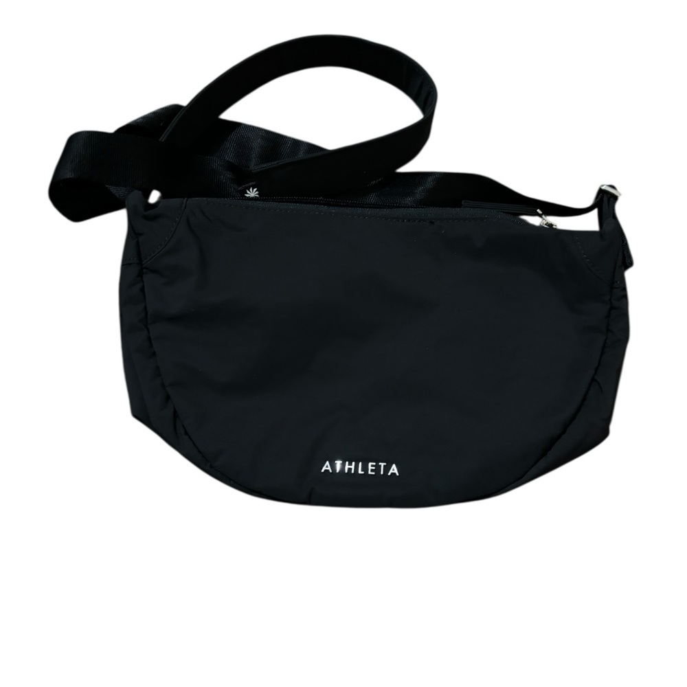 Athleta All About Black Crossbody Bag